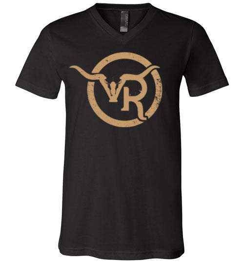 VR Brand Canvas Unisex V-Neck