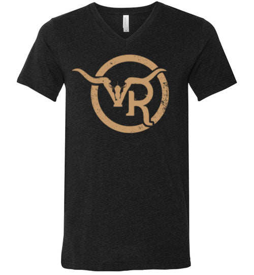 VR Brand Canvas Unisex V-Neck