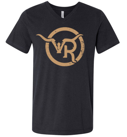 VR Brand Canvas Unisex V-Neck